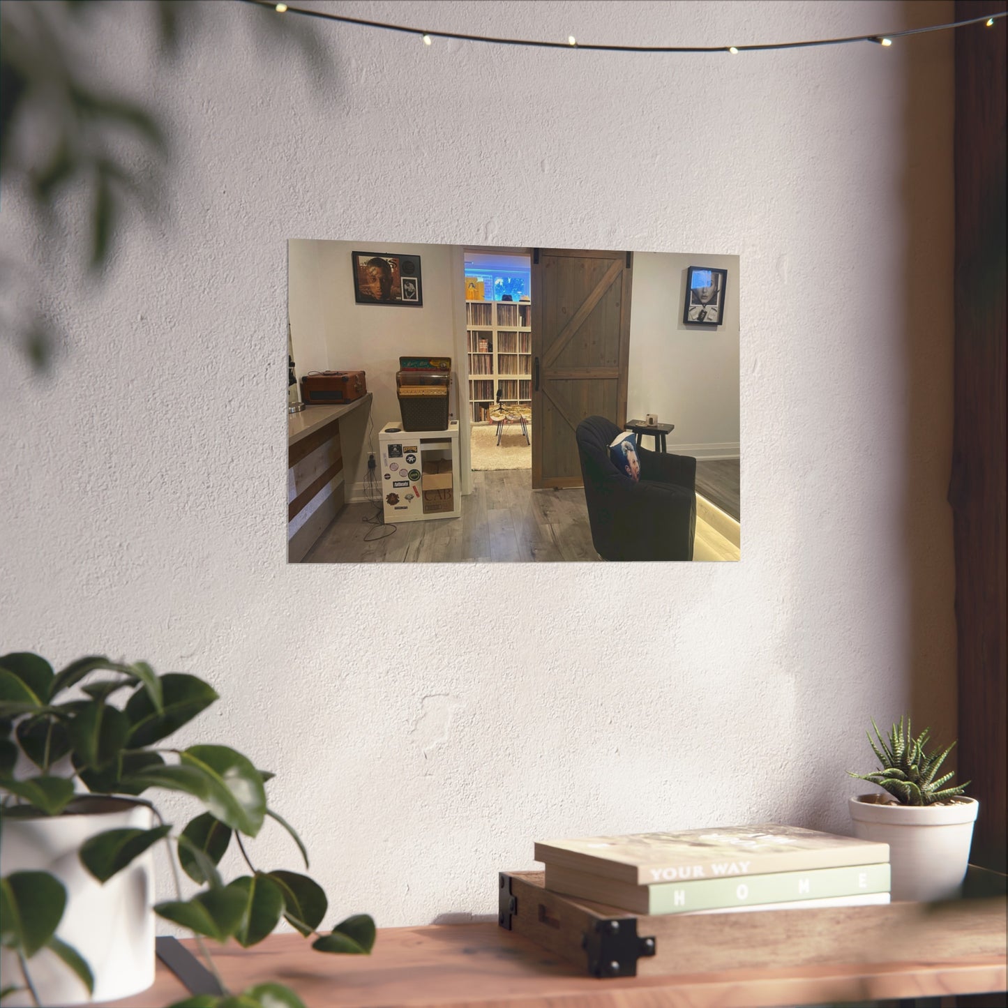 Music Room — Barn Door (Fine Art Print)