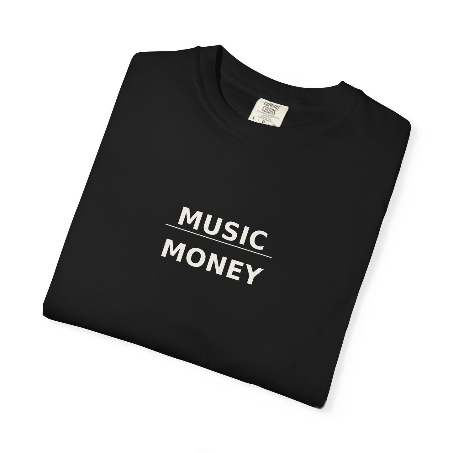 "Music Over Money" - Premium Unisex T-shirt (Black)