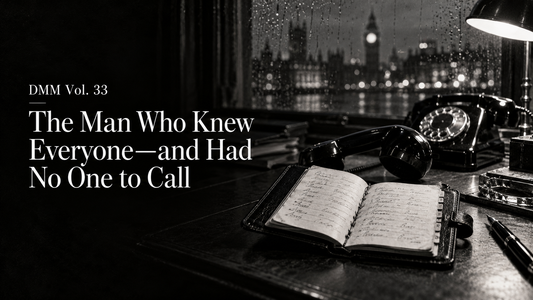 Vol. 33:The Man Who Knew Everyone - and Had No One to Call