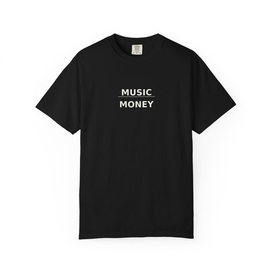 "Music Over Money" - Premium Unisex T-shirt (Black)