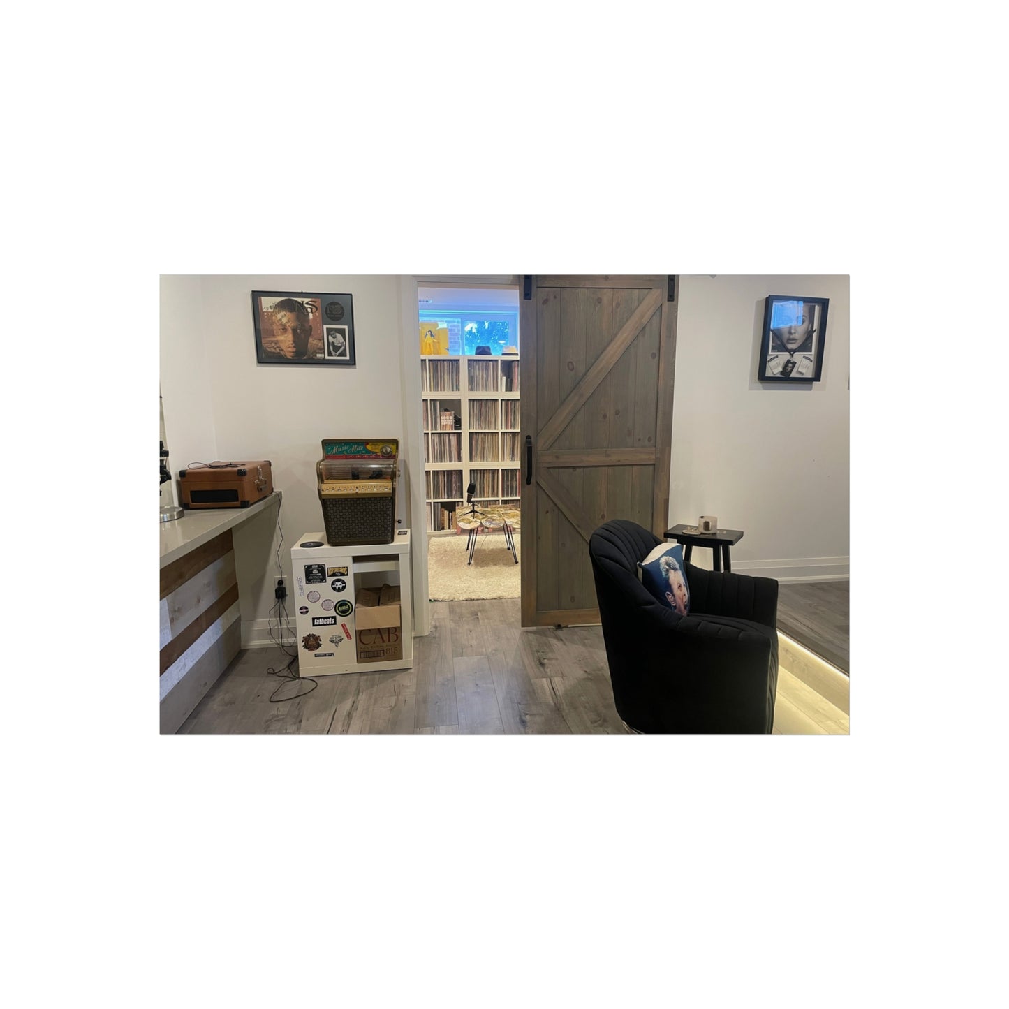 Music Room — Barn Door (Fine Art Print)