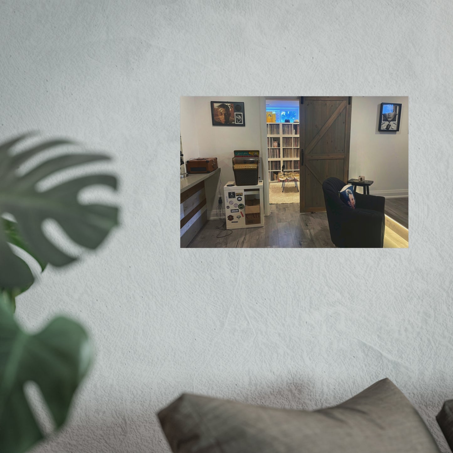 Music Room — Barn Door (Fine Art Print)