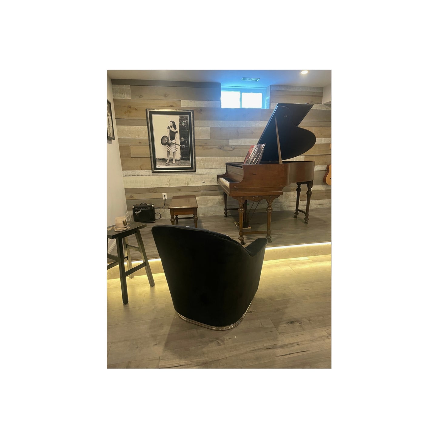 Music Room — Piano Stage (Angled)