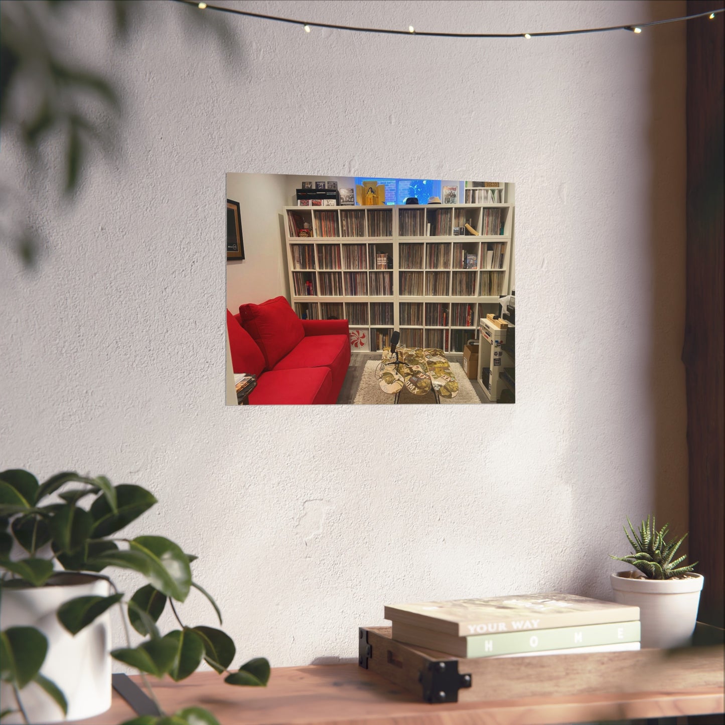 Vinyl Wall - Red Couch