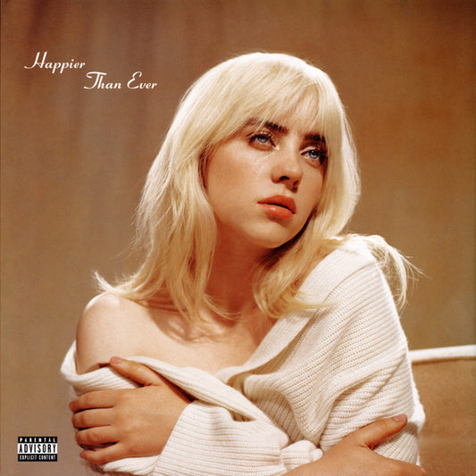Billie Eilish - Happier Than Ever - Black Recycled Vinyl