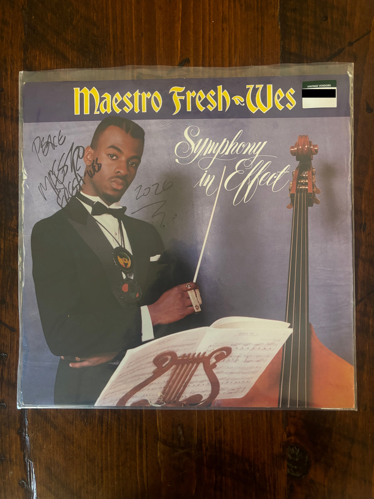 Maestro Fresh-Wes – Symphony In Effect (Autographed)