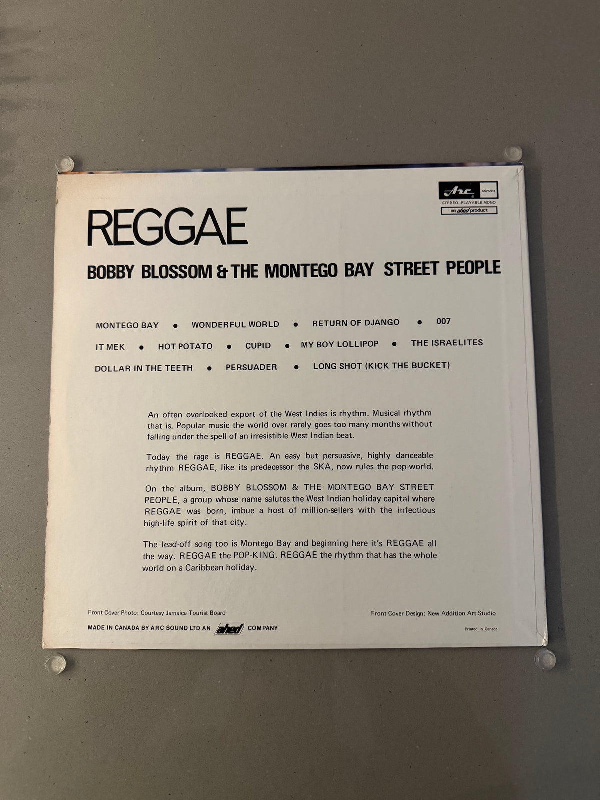 Bobby Blossom & The Montego Bay Street People – Reggae