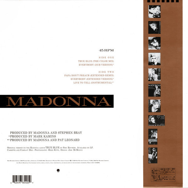 Madonna — True Blue (Super Club Mix) = スーパー･クラブ･ミックス